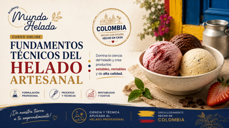Fundamentos técnicos del helado artesanal – COLOMBIA