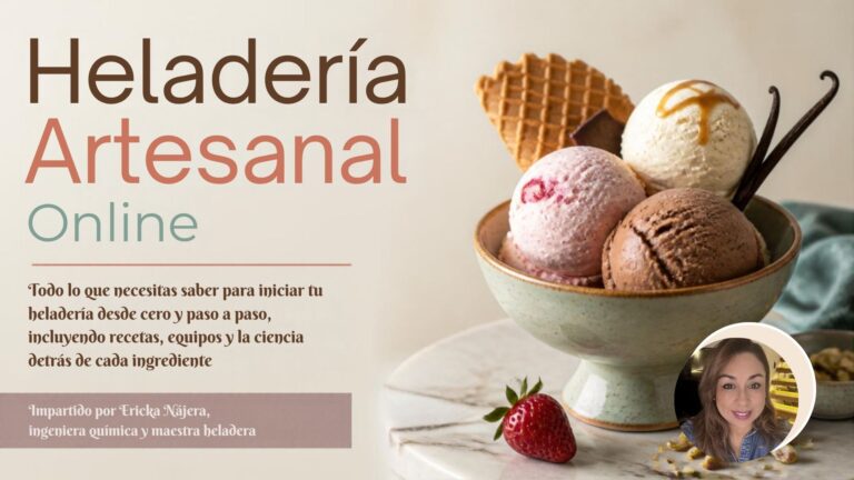 Fundamentos técnicos del helado artesanal